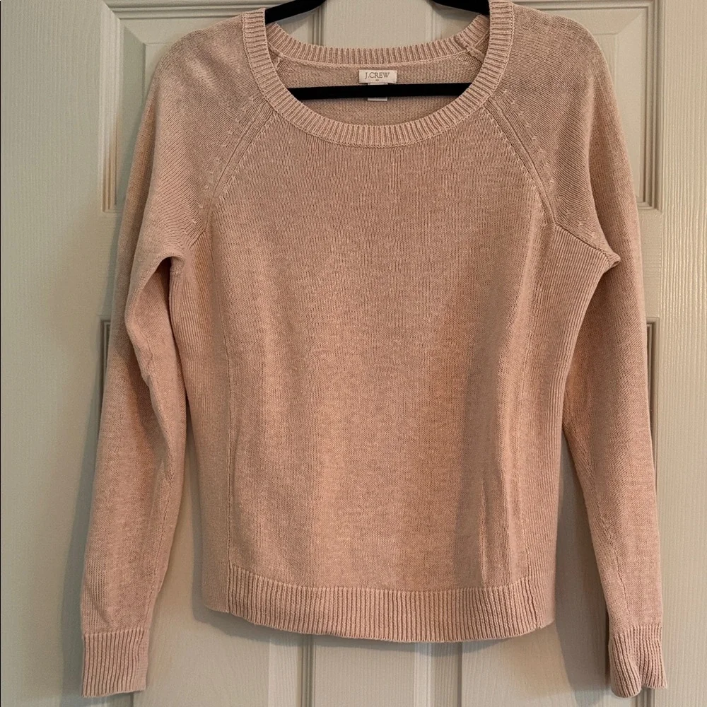 J. Crew Lightweight Sweater Soft Tan